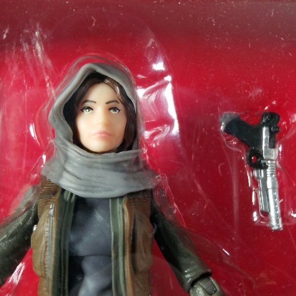Star Wars Rogue One Figure Black Series Sergeant Jyn Erso Jedha New - Picture 2 of 9